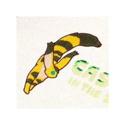 Clearance Maison Ghibli Embroidery Canvas Tote Bag Silent World - Castle In The Sky