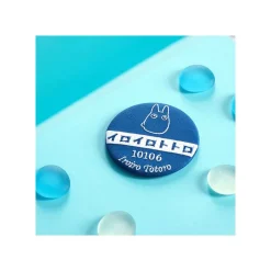 Hot Maison Ghibli Embroidery Compact Mirror Bus Stop -My Neighbor Totoro