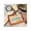 Outlet Maison Ghibli Embroidery Keychain Chikyuya - Whisper Of The Heart