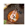 Online Maison Ghibli Embroidery Keychain Wreath Of Bread - Kiki'S Delivery Service