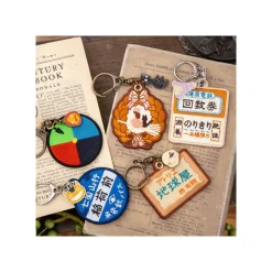 Online Maison Ghibli Embroidery Keychain Wreath Of Bread - Kiki'S Delivery Service