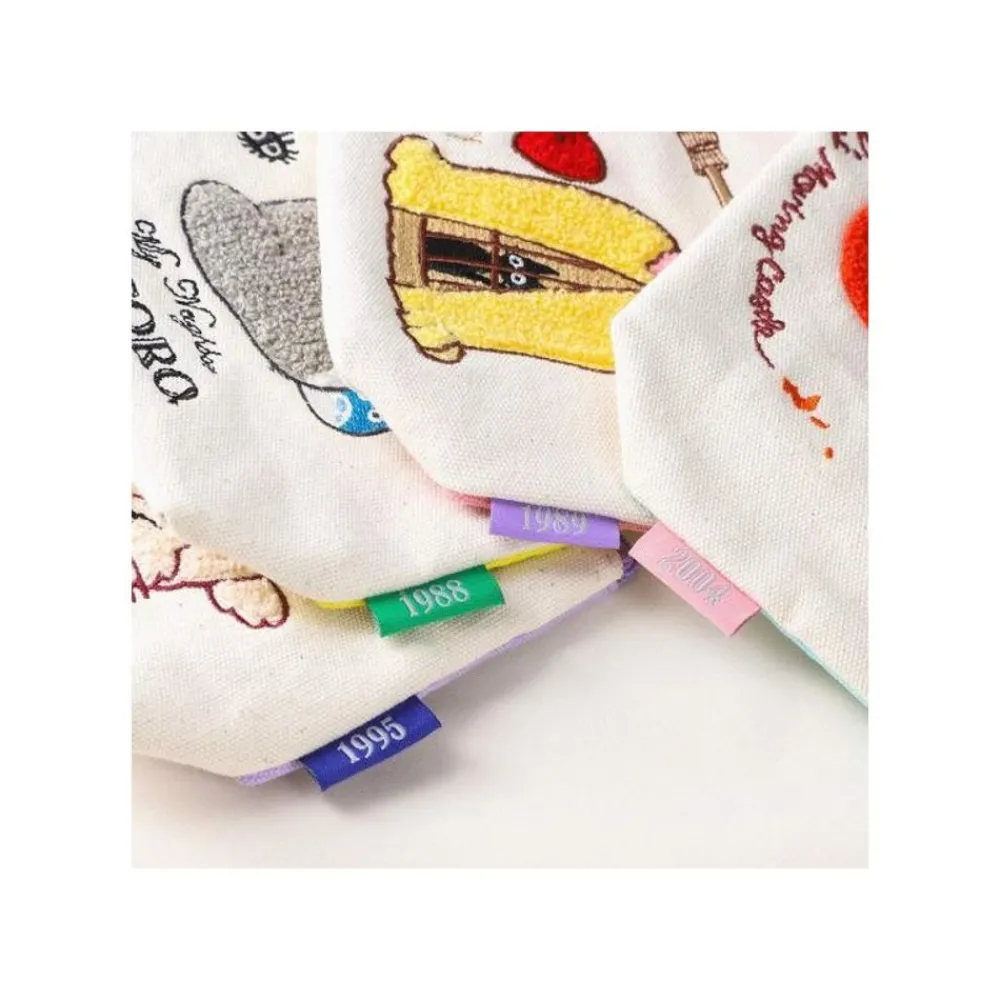 Online Maison Ghibli Embroidery Pouch Jiji In Cage - Kiki'S Delivery Service