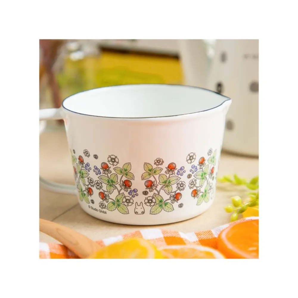 Discount Maison Ghibli Enamel Measuring Cup Soot Sprites 450Ml - My Neighbor Totoro