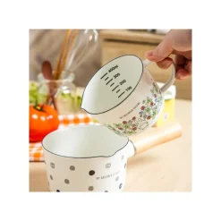 Discount Maison Ghibli Enamel Measuring Cup Soot Sprites 450Ml - My Neighbor Totoro