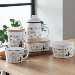 Hot Maison Ghibli Enamel Pan Viennese Pastries - Kiki'S Delivery Service