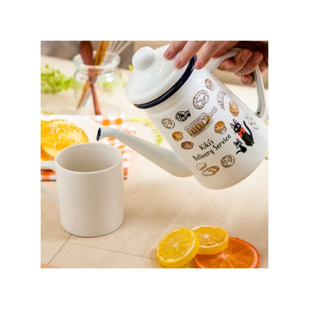 Discount Maison Ghibli Enamel Tea Pot Soot Sprites 1,1L - My Neighbor Totoro