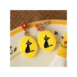 Online Maison Ghibli Fancy Yellow Earrings Jiji - Kiki'S Delivery Service