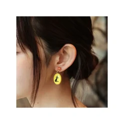 Outlet Maison Ghibli Fancy Yellow Earrings With Clips Jiji - Kiki'S Delivery Service