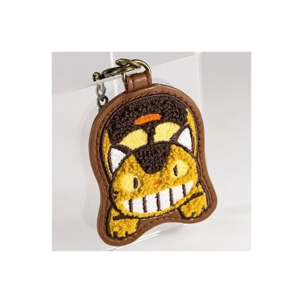 Maison Ghibli Fluffy Series Key Ring Cat Bus - My Neighbor Totoro