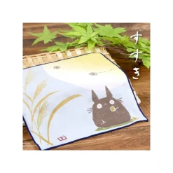 Outlet Maison Ghibli Gauze Handkerchief Feathered Rreed - My Neighbour Totoro