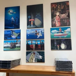 Outlet Maison Ghibli Ghibli - Castle In The Sky - 35X50Cm Wood Panel