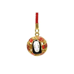 Maison Ghibli Golden Ring Bell Strap No Face - Spirited Away