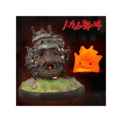 Hot Maison Ghibli Illuminated Diorama - Howl'S Moving Castle