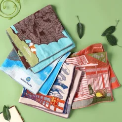 Best Maison Ghibli Imabari Handkerchief Satsuki & Mei'S House 40X40 Cm - My Neighbor Tot