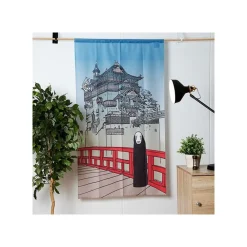 Hot Maison Ghibli Japanese Curtain Aburaya & No Face - Spirited Away