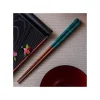 Discount Maison Ghibli Lacquered Chopsticks 21Cm Sketches Deep Green - My Neighbor Totoro