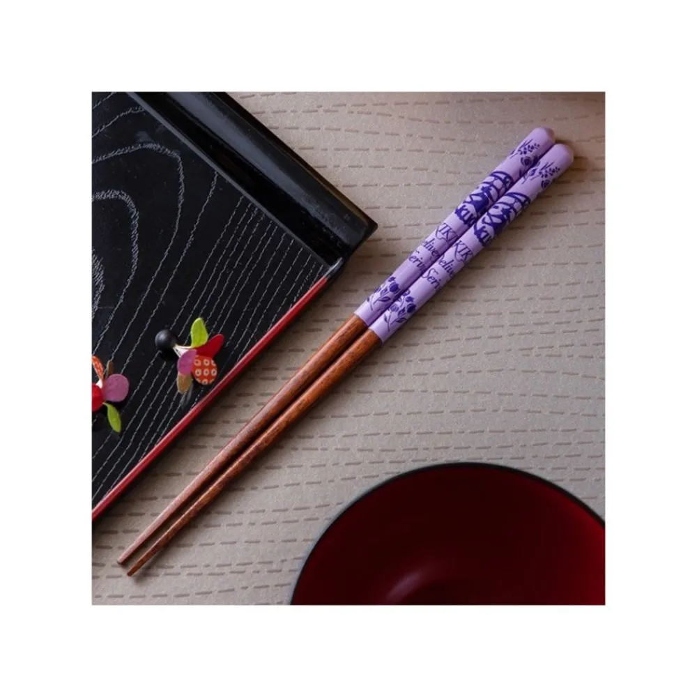 Online Maison Ghibli Lacquered Chopsticks 21Cm Sketches Purple - Kiki'S Delivery Service