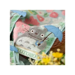New Maison Ghibli Large Bath Towel Totoro Flower Fields 60X120 Cm - My Neighbor Totoro