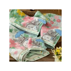New Maison Ghibli Large Bath Towel Totoro Flower Fields 60X120 Cm - My Neighbor Totoro