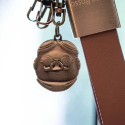 Sale Maison Ghibli Leather Key Chain Marco - Porco Rosso