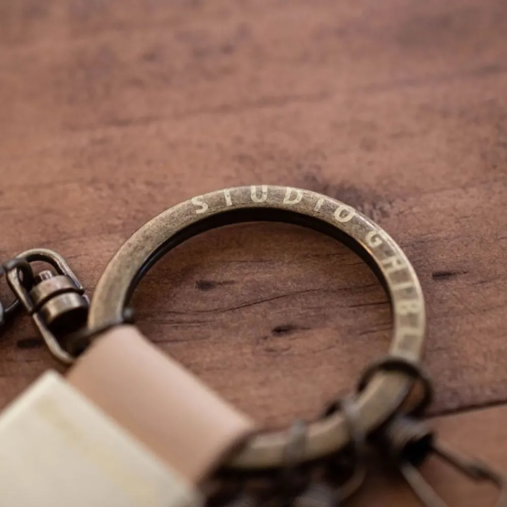 Outlet Maison Ghibli Leather Key Chain No Face - Spirited Away