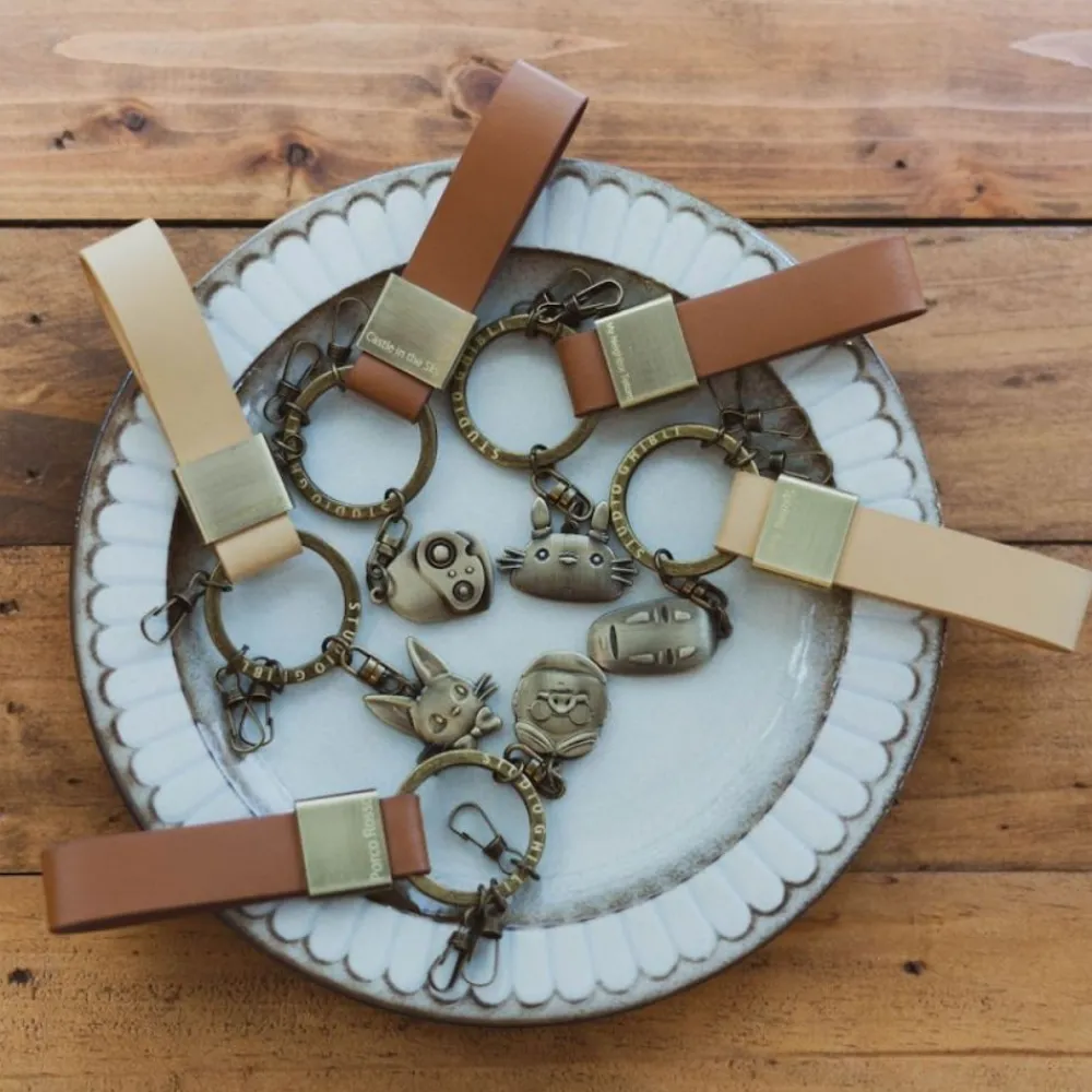Outlet Maison Ghibli Leather Key Chain No Face - Spirited Away