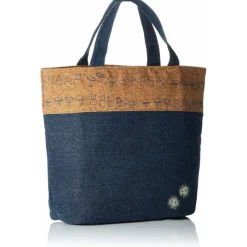 Online Maison Ghibli Lunch Bag Cork & Denim Style - My Neighbor Totoro