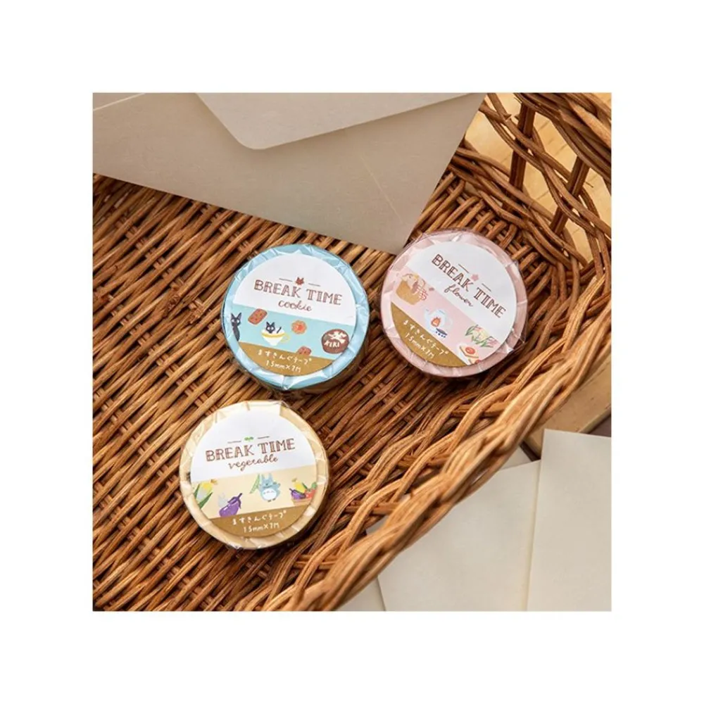 Online Maison Ghibli Masking Tape Break Time Flowers - Howl'S Moving Castle