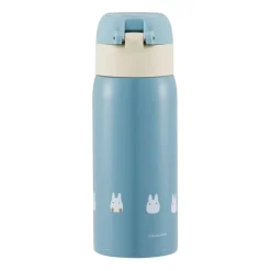 Hot Maison Ghibli Mat Blue Thermos Bottle 350Ml - My Neighbor Totoro