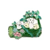 Clearance Maison Ghibli Metal Brooch Kodama - Princess Mononoke