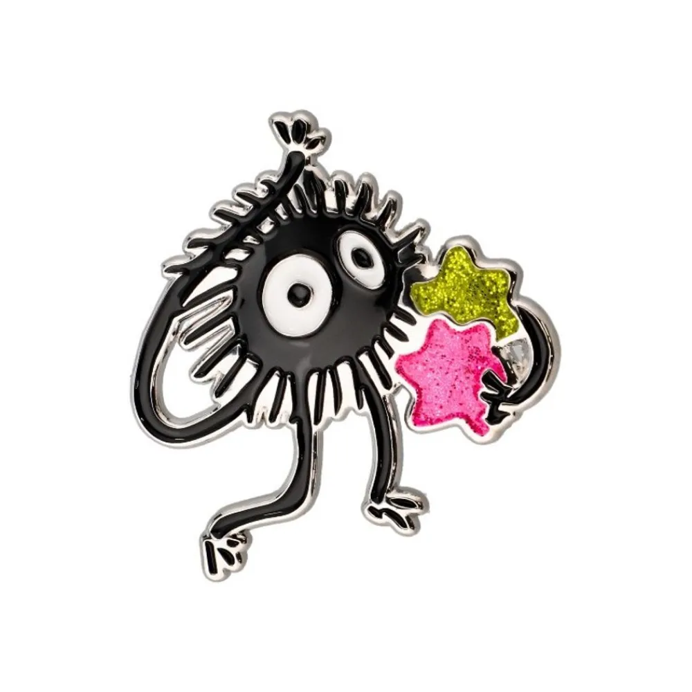 Hot Maison Ghibli Metal Brooch Susuwatari - Spirited Away