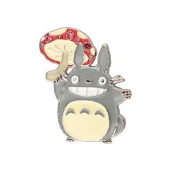 Outlet Maison Ghibli Metal Brooch Totoro Mushroom - My Neighbor Tororo