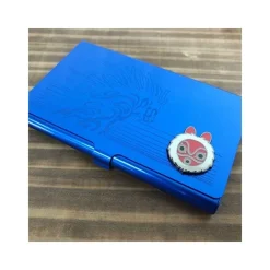 Maison Ghibli Metal Card Case Blue Spirit Of The Forest - Princesse Mononoke