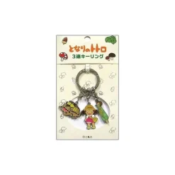 Online Maison Ghibli Metal Key Chain Catbus 3 Characters - My Neighbor Totoro