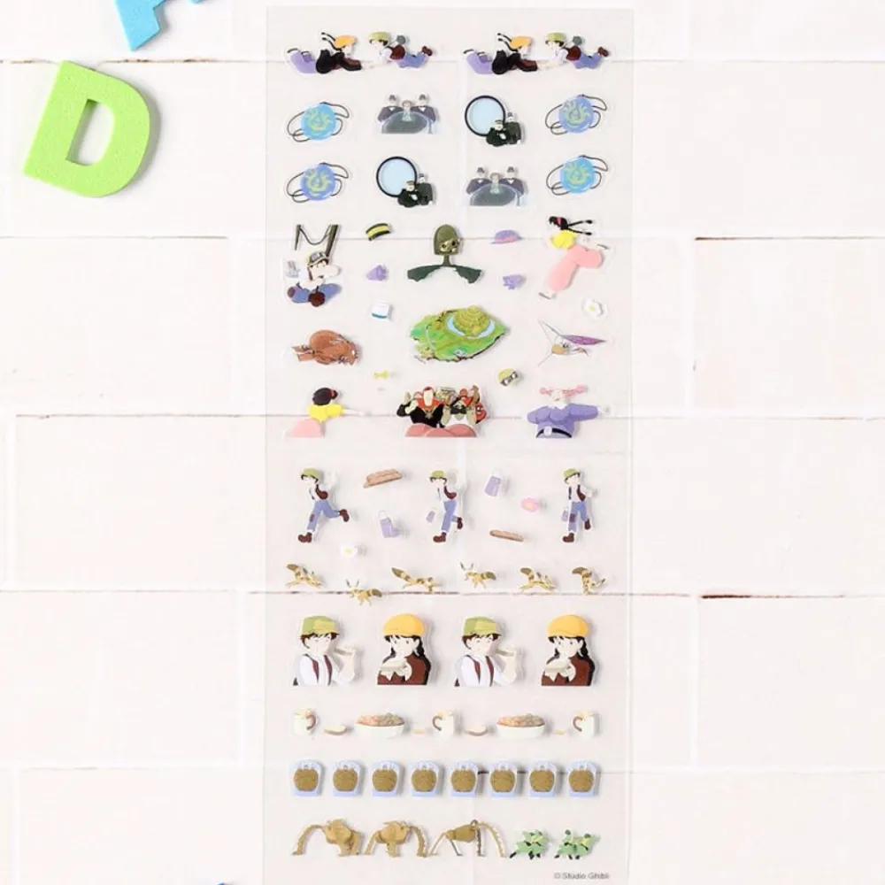Maison Ghibli Mini Schedule Stickers 2024 - Castle In The Sky