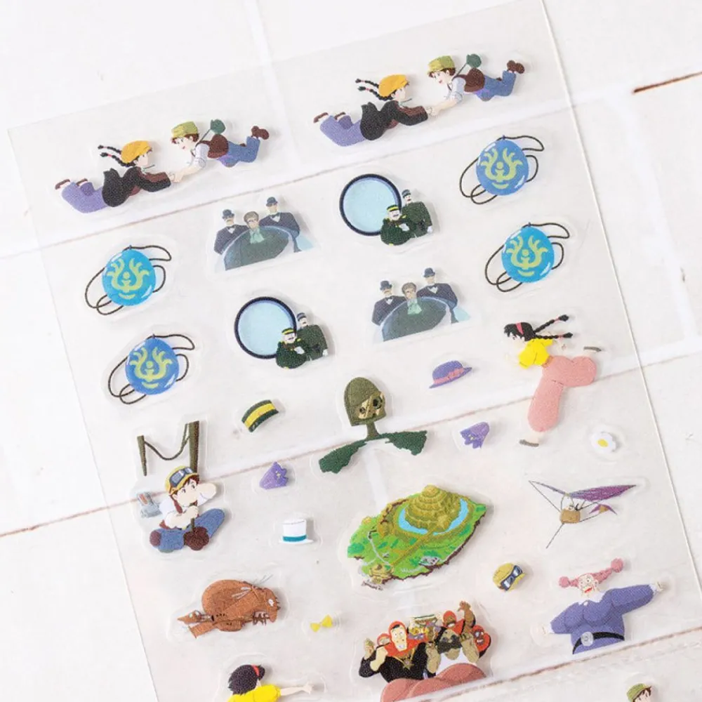 Maison Ghibli Mini Schedule Stickers 2024 - Castle In The Sky