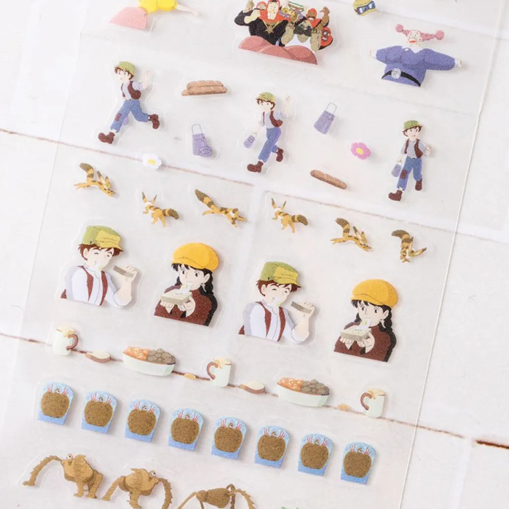 Maison Ghibli Mini Schedule Stickers 2024 - Castle In The Sky