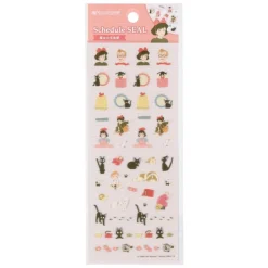 Hot Maison Ghibli Mini Schedule Stickers 2024 - Kiki'S Delivery Service
