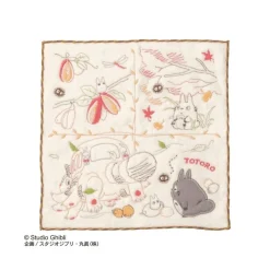 Sale Maison Ghibli Mini Towel Autumn Fruits 25 X 25 Cm - My Neighbor Totoro