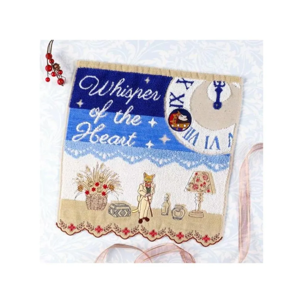 New Maison Ghibli Mini Towel Baron & Antique Shop 34X36 Cm - Whisper Of The Heart