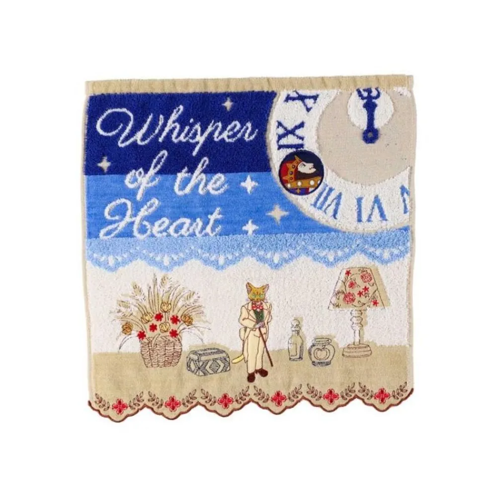 New Maison Ghibli Mini Towel Baron & Antique Shop 34X36 Cm - Whisper Of The Heart