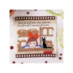 New Maison Ghibli Mini Towel Celluloid Bakery - Kiki'S Delivery Service