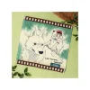 Sale Maison Ghibli Mini Towel Celluloid San - Princess Mononoke