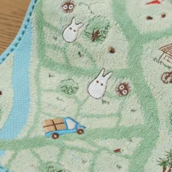 Best Maison Ghibli Mini Towel Hiking Map 25X25 Cm - My Neighbor Totoro