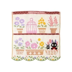 Discount Maison Ghibli Mini Towel Jiji And Her Favourite Flowers 25X25 - Kiki'S Delivery Ser