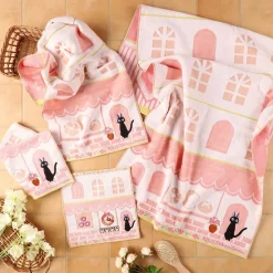 New Maison Ghibli Mini Towel Jiji Street Corner 25X25 Cm - Kiki'S Delivery Service