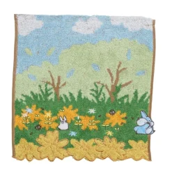 New Maison Ghibli Mini Towel Medium & Small Totoro Racing 25X25 Cm - My Neighbor Totoro