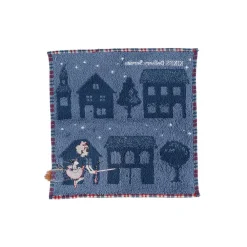 Outlet Maison Ghibli Mini Towel The Night Of Departure 25X25 Cm - Kiki'S Delivery Service