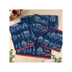 Outlet Maison Ghibli Mini Towel The Night Of Departure 25X25 Cm - Kiki'S Delivery Service