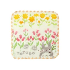 Sale Maison Ghibli Mini Towel Totoro Wild Flowers 25X25 Cm - My Neighbor Totoro